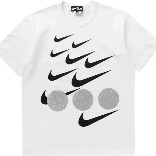 Comme Des Garcons X Nike Blackx Tee White