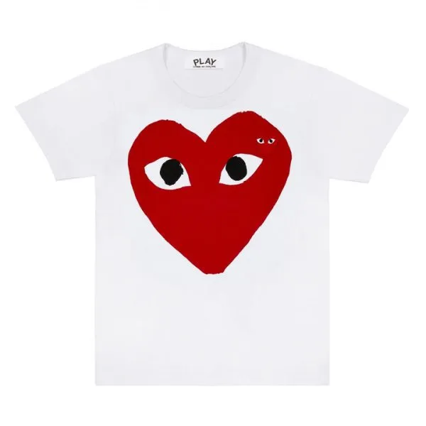 CDG Red Heart Eyes T-Shirt